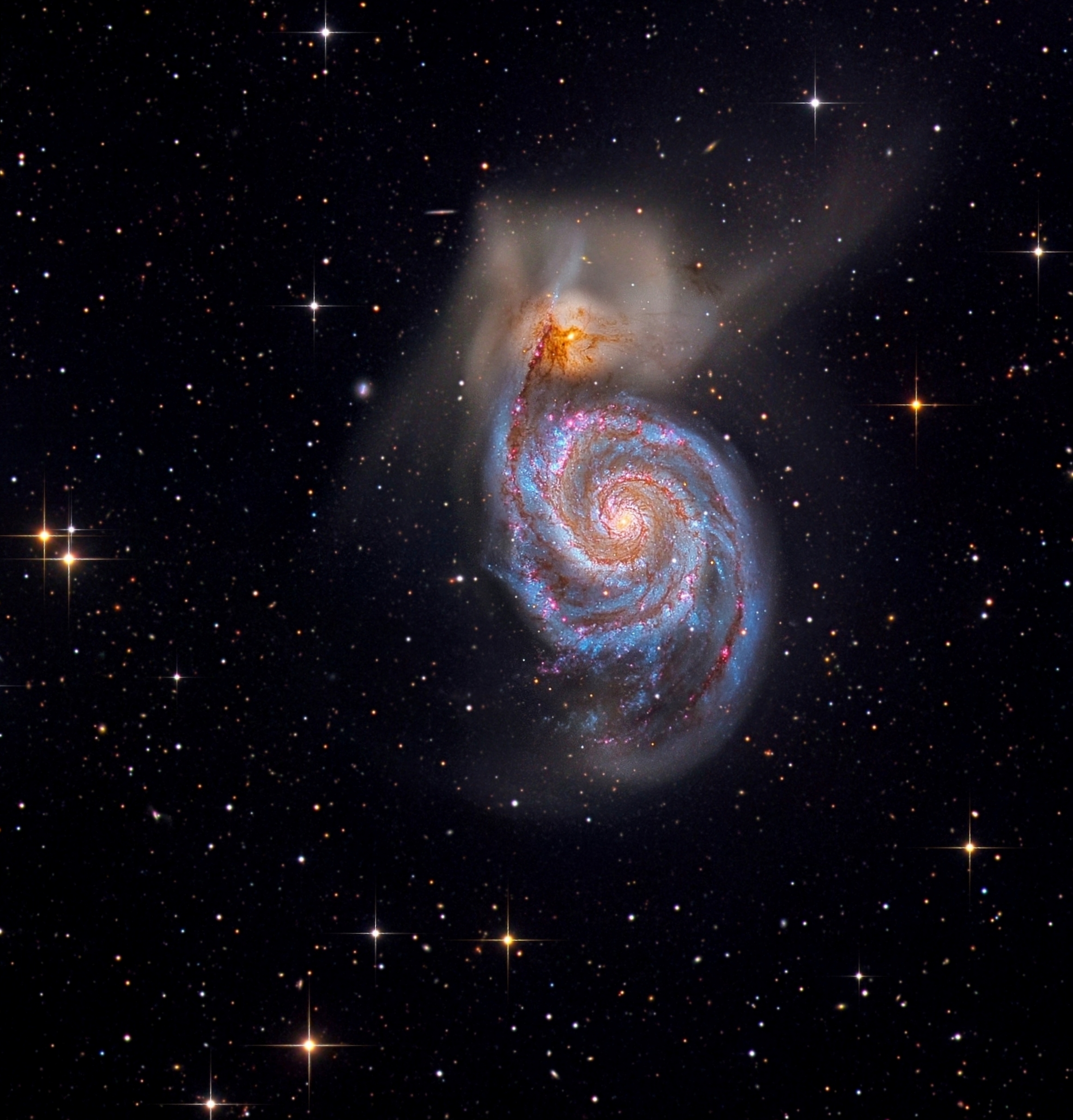 Messier 51 - the Whirlpool Galaxy